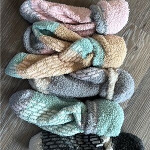 Cozy Fuzzy Socks Set - Multicolor